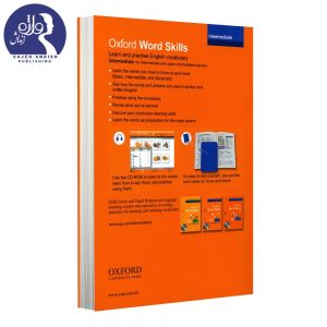 پشت جلد کتاب زبان Oxford word skills Intermediate