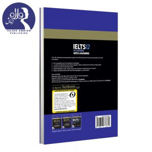 پشت جلد کتاب زبان Cambridge English IELTS 12 Academic