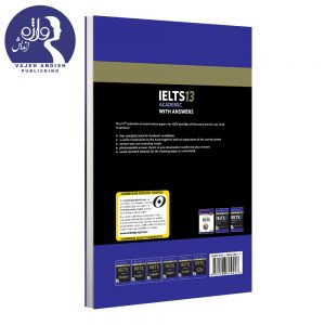 پشت جلد کتاب Cambridge English IELTS 13 Academic