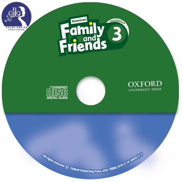 سی دی کتاب زبان American Family and Friends 3
