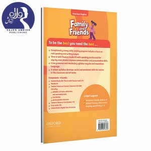 پشت جلد کتاب زبان American Family and Friends 4