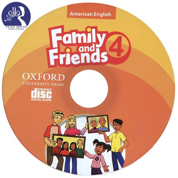 سی دی کتاب زبان American Family and Friends 4