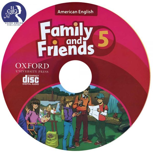 سی دی کتاب زبان American Family and Friends 5