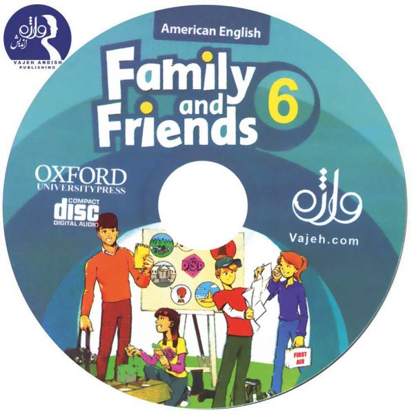 سی دی کتاب زبان American Family and Friends 6