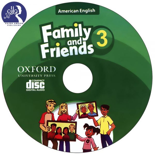 سی دی کتاب زبان American Family and Friends 3