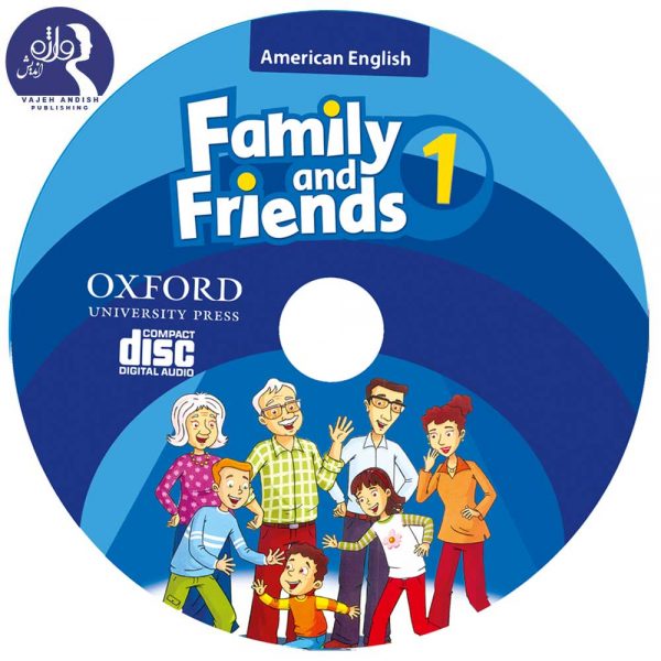 سی دی کتاب زبان American Family and Friends 1