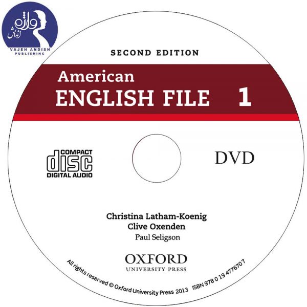 دی وی دی کتاب زبان 1 American English File