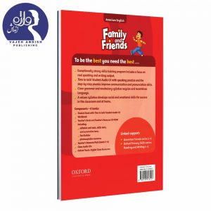 پشت جلد کتاب زبان American Family and Friends 2