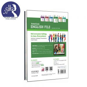 پشت جلد کتاب زبان American english file