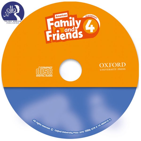 سی دی کتاب زبان American Family and Friends 4