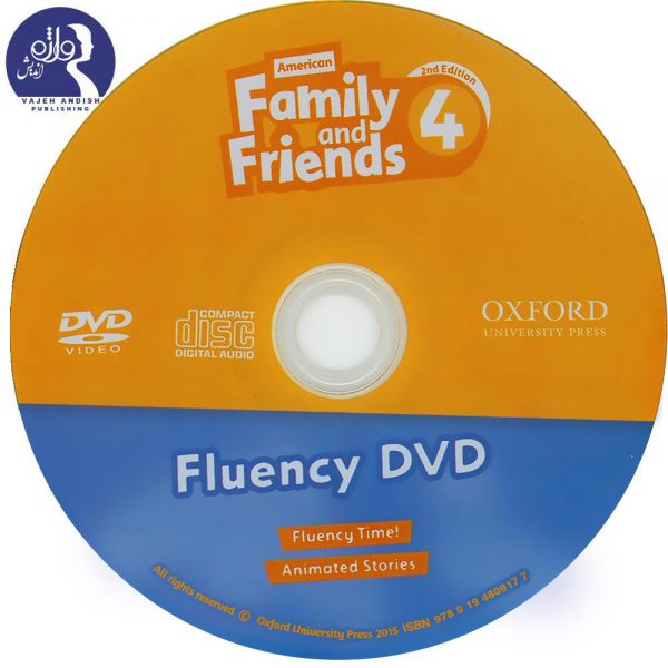 دی وی دی کتاب زبان American Family and Friends 4