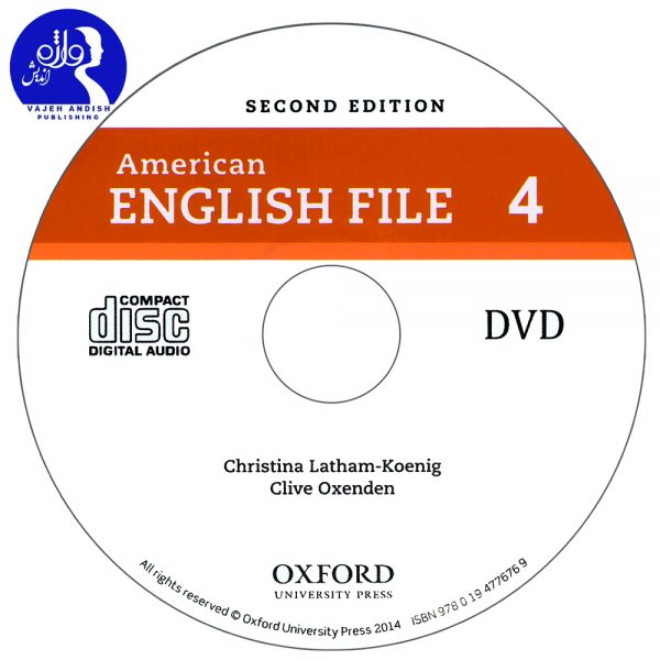 دی وی دی MP3 کتاب زبان American English File 4