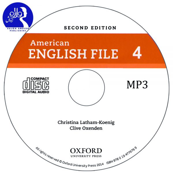 سی دی MP3 کتاب زبان American English File 4