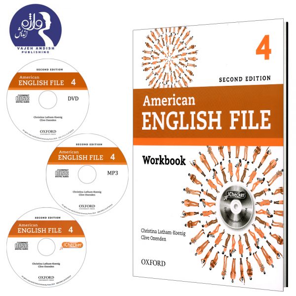 کتاب کار و سی دی های امریکن انگلیش فایل 4